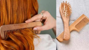 Benefits of using a wooden comb: How it helps to reduce hair fall and frizz