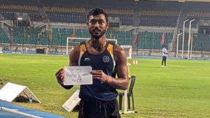 Tejas Shirse wins 110m hurdles gold but misses World Championships mark