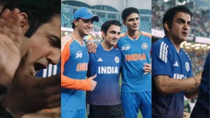 Gautam Gambhir's Uncharacteristic Outburst: Watch India Coach Explode with Joy as Team Clinches Asia Cup Title
OR (Alternative option):
Asia Cup Triumph: Watch Gautam Gambhir's Passionate Dressing Room Celebration as India Defeats Pakistan