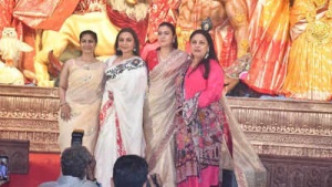 Kajol Reflects on Emotional Durga Puja After Family Bereavements; Mukerji Family Honors Late Deb Mukherjee's Legacy
