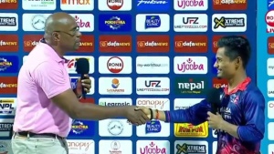 Nepal Stuns West Indies in T20I Series; Ian Bishop Praises Captain Paudel