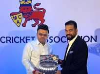 MCA felicitates Jay Shah