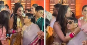 Nysa Devgan's Touching Moment with Grandmother Tanuja at Durga Puja Goes Viral