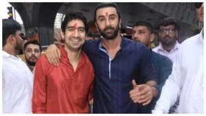 Ranbir Kapoor Honors Late Deb Mukherjee's Memory at Durga Puja with Ayan Mukerji