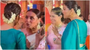 Rani Mukerji and Kajol Reunite in Joyful Durga Puja Celebration; Family Pays Tribute to Deb Mukherjee
