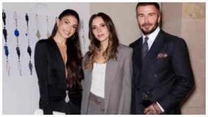 Jacqueline Fernandez's Paris Fashion Week Appearance Wows Victoria Beckham; David Beckham Greets Actress with Warm Hug (WATCH)