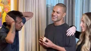 Shikhar Dhawan Teases Yuzvendra Chahal's