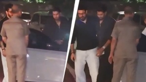 Harshit Rana's Grand Entrance: Star Bowler Arrives in Style for Gautam Gambhir's Team Dinner Ahead of Test Match