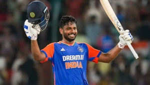 Sanju Samson Crowned CEAT T20I Batter of the Year; Credits Wife for Support