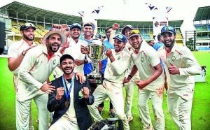 Vidarbha's Young Guns Ignite to Claim Irani Cup Title in Fiery Victory Over Rest of India