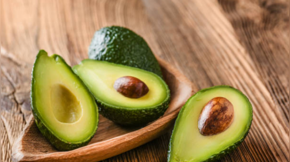 Fresh avocado in a bowl