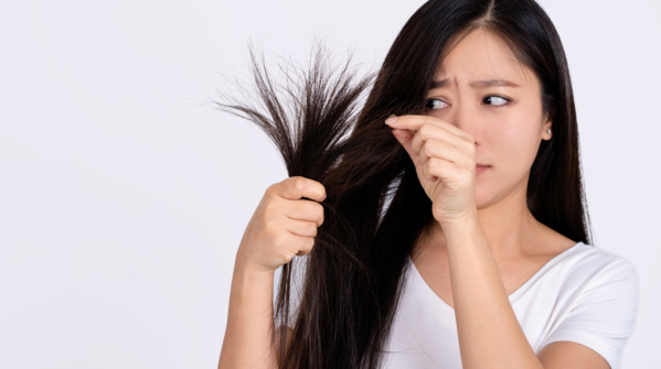 Dry or lifeless hair