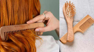 Benefits of using a wooden comb: How it helps to reduce hair fall and frizz