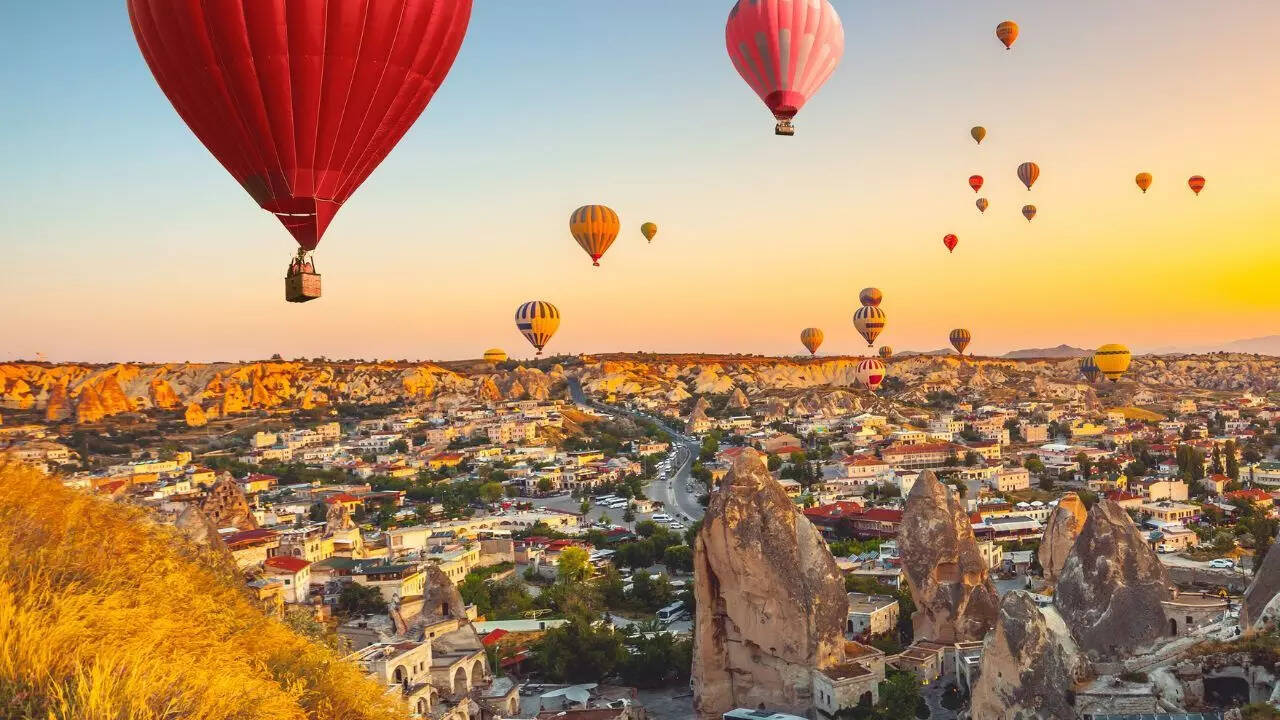 Cappadocia in Turkey is the best place to watch the sunset in the world
