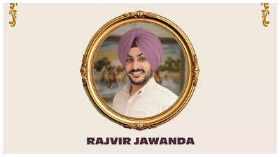 Punjabi singer actor Rajvir Jawanda’s mortal remains reach his native village, Pona