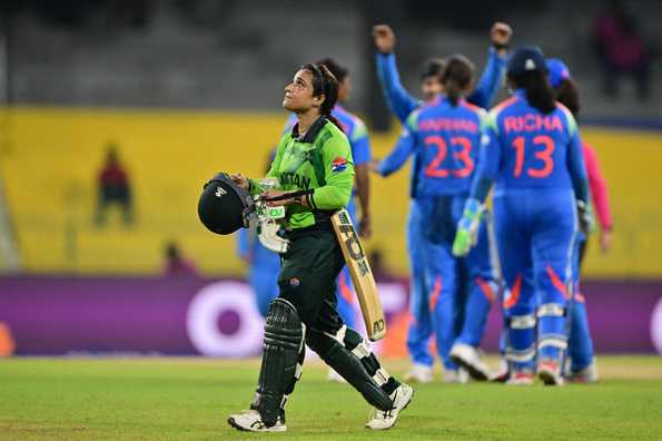 Sidra Amin has been reprimanded and handed a demerit point for breaching Level 1 of the ICC Code of Conduct Sidra Amin has been reprimanded and handed a demerit point for breaching Level 1 of the ICC Code of Conduct
