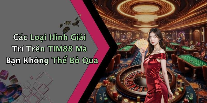 Các Loại Hình Giải Trí Trên TIM88 Mà Bạn Không Thể Bỏ Qua