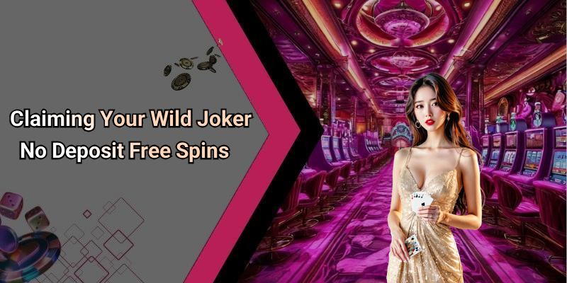 Claiming Your Wild Joker No Deposit Free Spins