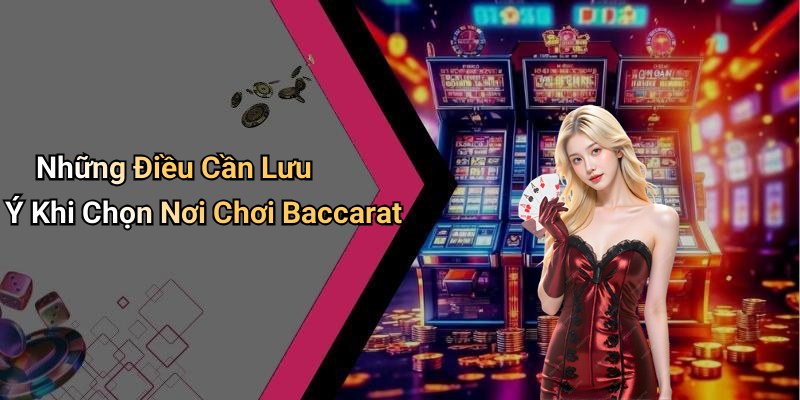 Những Điều Cần Lưu Ý Khi Chọn Nơi Chơi Baccarat